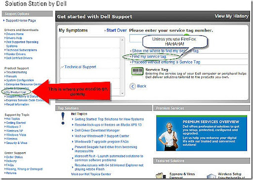 dell express service code to service tag